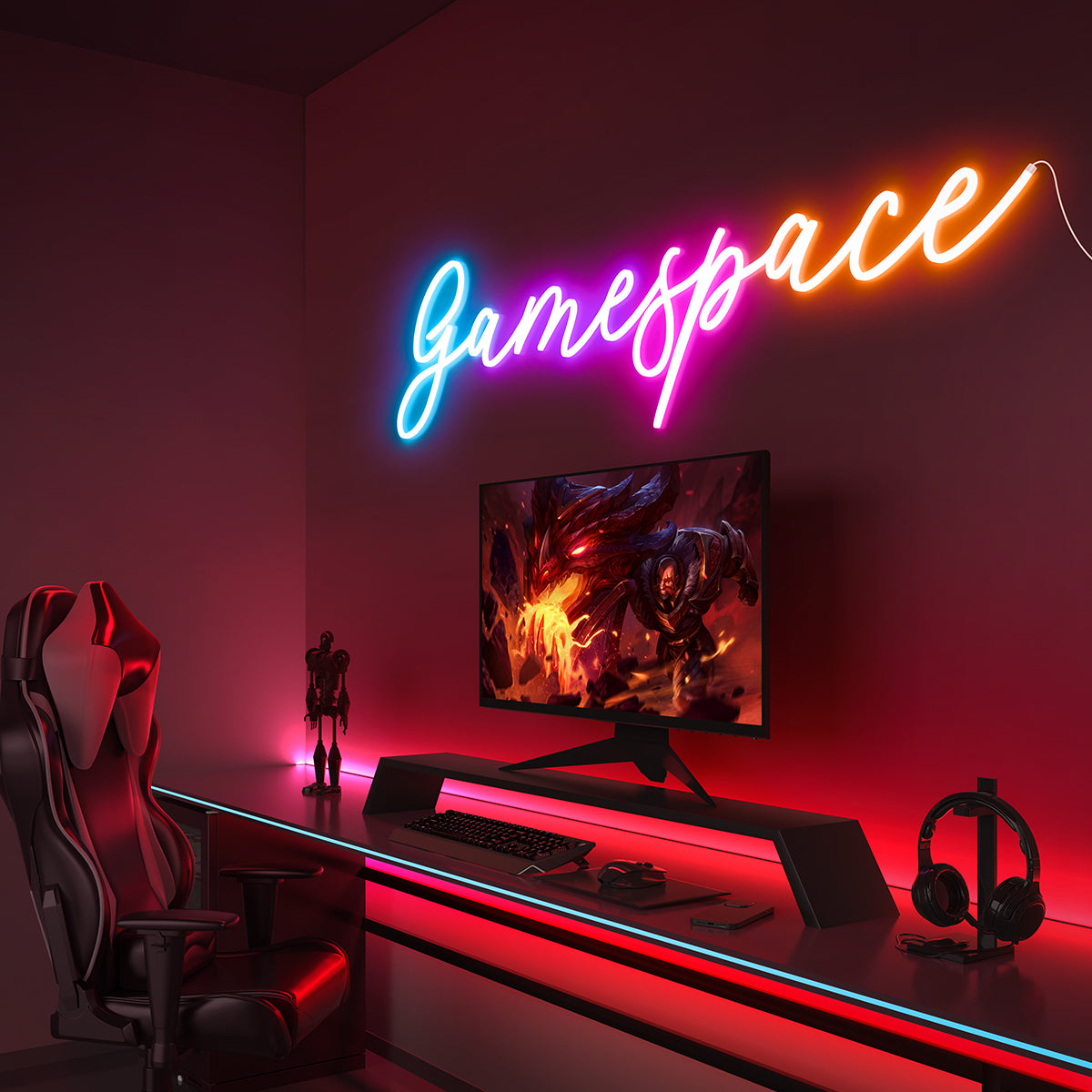 ISNOW PGS N01 Neon Led Rope Light For DIY Sign  
