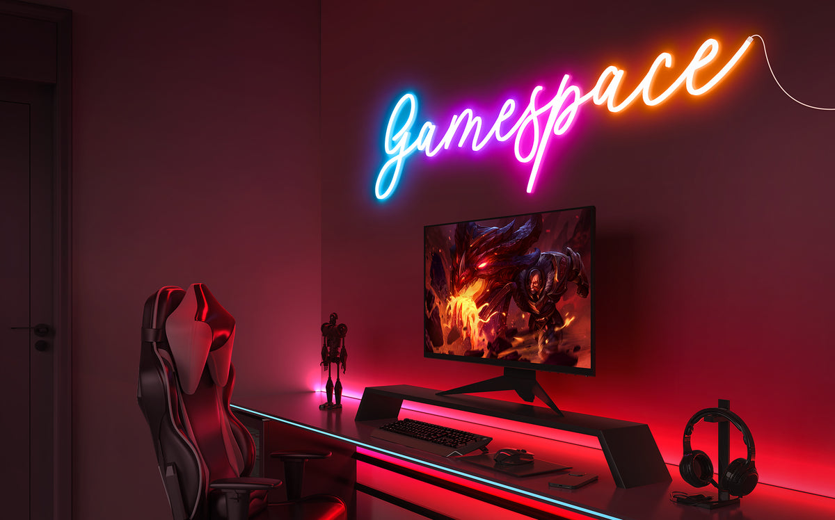 ISNOW PGS N01 Gaming Neon Light For Room--Sync with PC Screen
