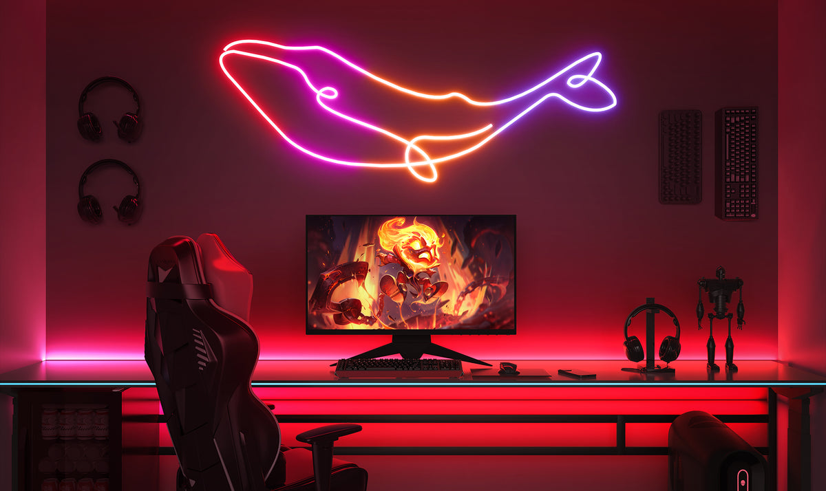 ISNOW PGS N01 Gaming Neon Light For Room