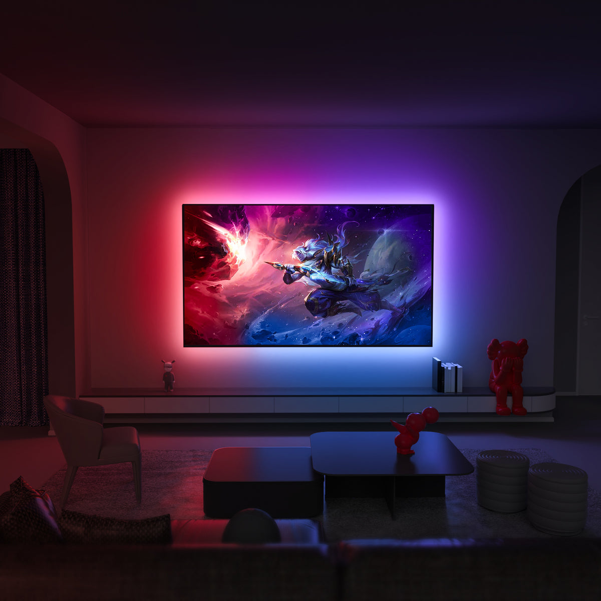 Smart TV Sync Led backlights-ISNOW Immersive Lights